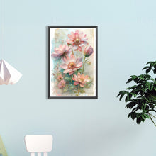 Load image into Gallery viewer, Diamond Painting - Full Round - Pink lotus (40*60CM)
