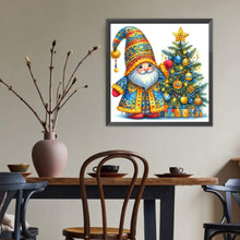 Load image into Gallery viewer, Diamond Painting - Full Round - Christmas Gnome Christmas Tree (40*40CM)

