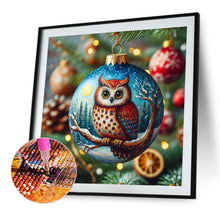 Load image into Gallery viewer, Diamond Painting - Full Round - Christmas Owl (40*40CM)
