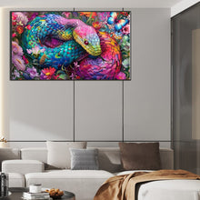 Load image into Gallery viewer, Diamond Painting - Full Round - Colorful Snake (40*70CM)
