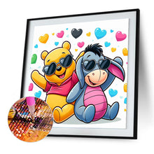 Load image into Gallery viewer, Diamond Painting - Full Round - Winnie the Pooh and his friends (30*30CM)
