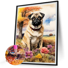 Load image into Gallery viewer, Diamond Painting - Full Square - Pug (40*50CM)
