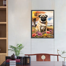 Load image into Gallery viewer, Diamond Painting - Full Square - Pug (40*50CM)
