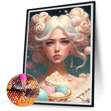 Load image into Gallery viewer, Diamond Painting - Full Round - butterscotch comic illustration girl (30*40CM)
