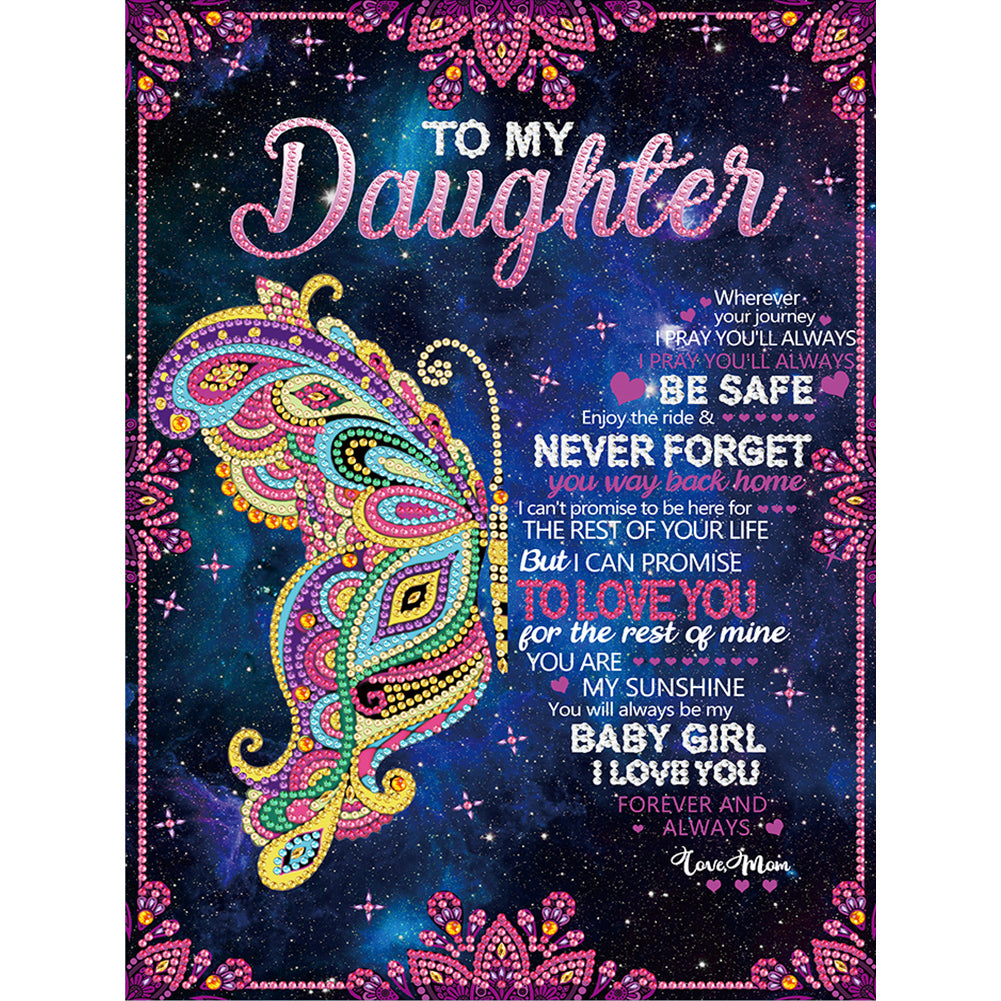 Diamond Painting - Partial Special Shaped - Luminous (30*40CM)