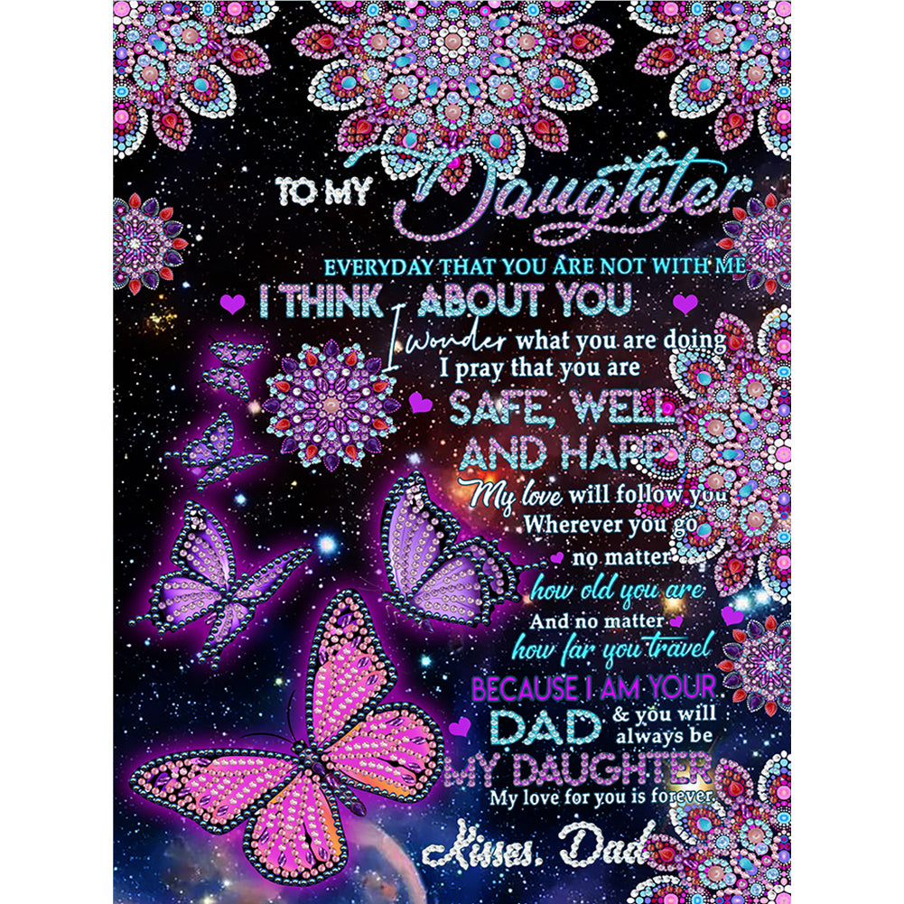 Diamond Painting - Partial Special Shaped - Luminous (30*40CM)