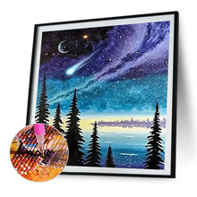Load image into Gallery viewer, AB Diamond Painting - Full Round - Forest Under Shooting Stars (30*30CM)
