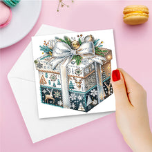 Load image into Gallery viewer, 6Pcs Christmas Gift Box DIY Diamond Painting Card for Friends Family Gift
