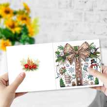 Load image into Gallery viewer, 6Pcs Christmas Gift Box DIY Diamond Painting Card for Friends Family Gift
