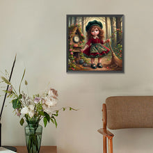 Load image into Gallery viewer, Diamond Painting - Full Round - Cute girl (30*30CM)
