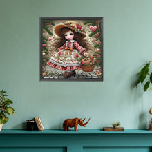 Load image into Gallery viewer, Diamond Painting - Full Round - Cute girl (30*30CM)
