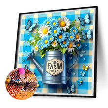 Load image into Gallery viewer, Diamond Painting - Full Round - Garden sunflower (30*30CM)
