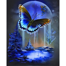 Load image into Gallery viewer, 6pcs Round Diamond Painting Set - Dream Butterfly (30*40CM)
