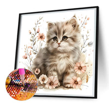 Load image into Gallery viewer, Diamond Painting - Full Round - Cat (30*30CM)
