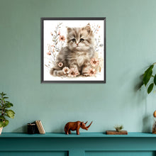 Load image into Gallery viewer, Diamond Painting - Full Round - Cat (30*30CM)
