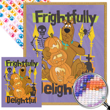 Load image into Gallery viewer, AB Diamond Painting - Full Round - scooby doo halloween (40*50CM)
