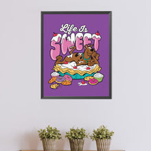 Load image into Gallery viewer, AB Diamond Painting - Full Round - Desserts and Scooby-Doo (40*50CM)

