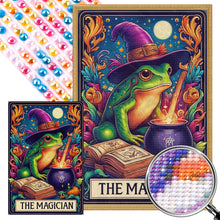 Load image into Gallery viewer, AB Diamond Painting - Full Round - frog magician (40*60CM)
