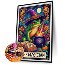Load image into Gallery viewer, AB Diamond Painting - Full Round - frog magician (40*60CM)
