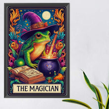 Load image into Gallery viewer, AB Diamond Painting - Full Round - frog magician (40*60CM)
