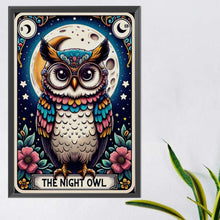 Load image into Gallery viewer, AB Diamond Painting - Full Round - night owl (40*60CM)
