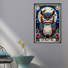 Load image into Gallery viewer, AB Diamond Painting - Full Round - night owl (40*60CM)
