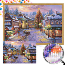 Load image into Gallery viewer, AB Diamond Painting - Full Round - christmas town (60*40CM)
