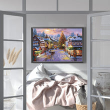 Load image into Gallery viewer, AB Diamond Painting - Full Round - christmas town (60*40CM)
