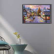 Load image into Gallery viewer, AB Diamond Painting - Full Round - christmas town (60*40CM)
