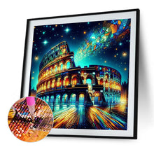 Load image into Gallery viewer, Diamond Painting - Full Round - glass art colosseum (40*40CM)
