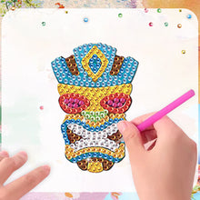 Load image into Gallery viewer, 8Pcs Special Shape Hawaii Diamond Painting Fridge Stickers for Home Decor
