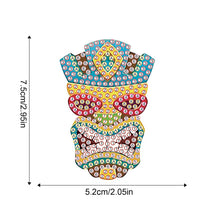 Load image into Gallery viewer, 8Pcs Special Shape Hawaii Diamond Painting Fridge Stickers for Home Decor
