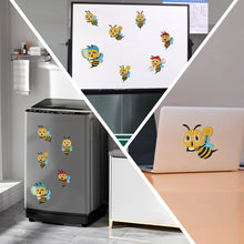 Load image into Gallery viewer, 8Pcs Special Shape Bee Diamond Painting Fridge Stickers for Home Decor
