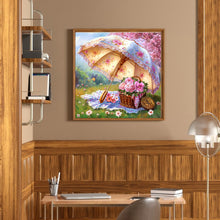 Load image into Gallery viewer, Diamond Painting - Full Round - floral parasol (50*50CM)
