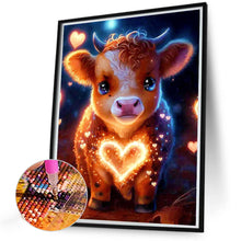 Load image into Gallery viewer, Diamond Painting - Full Round - Cow (35*45CM)
