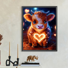 Load image into Gallery viewer, Diamond Painting - Full Round - Cow (35*45CM)
