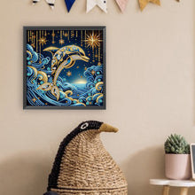 Load image into Gallery viewer, Diamond Painting - Full Round - whale (30*30CM)
