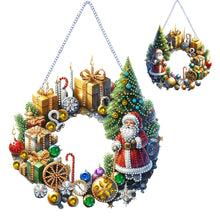 Load image into Gallery viewer, Christmas Special Shape Garland Diamond Painting Hanging Pendant for Wall Window
