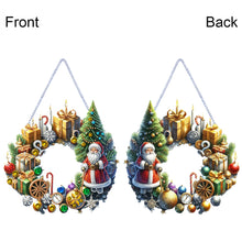 Load image into Gallery viewer, Christmas Special Shape Garland Diamond Painting Hanging Pendant for Wall Window
