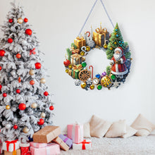Load image into Gallery viewer, Christmas Special Shape Garland Diamond Painting Hanging Pendant for Wall Window
