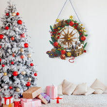 Load image into Gallery viewer, Christmas Special Shape Garland Diamond Painting Hanging Pendant for Wall Window
