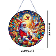 Load image into Gallery viewer, Christmas Special Shape Garland Diamond Painting Hanging Pendant for Wall Window
