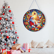 Load image into Gallery viewer, Christmas Special Shape Garland Diamond Painting Hanging Pendant for Wall Window
