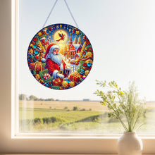 Load image into Gallery viewer, Christmas Special Shape Garland Diamond Painting Hanging Pendant for Wall Window
