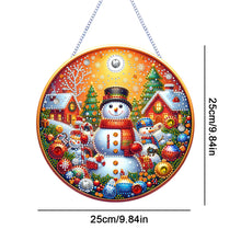Load image into Gallery viewer, Christmas Special Shape Garland Diamond Painting Hanging Pendant for Wall Window
