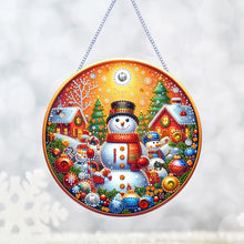 Load image into Gallery viewer, Christmas Special Shape Garland Diamond Painting Hanging Pendant for Wall Window

