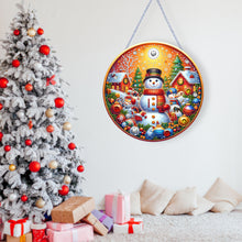 Load image into Gallery viewer, Christmas Special Shape Garland Diamond Painting Hanging Pendant for Wall Window

