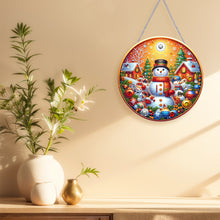 Load image into Gallery viewer, Christmas Special Shape Garland Diamond Painting Hanging Pendant for Wall Window
