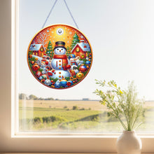 Load image into Gallery viewer, Christmas Special Shape Garland Diamond Painting Hanging Pendant for Wall Window
