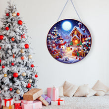 Load image into Gallery viewer, Christmas Special Shape Garland Diamond Painting Hanging Pendant for Wall Window
